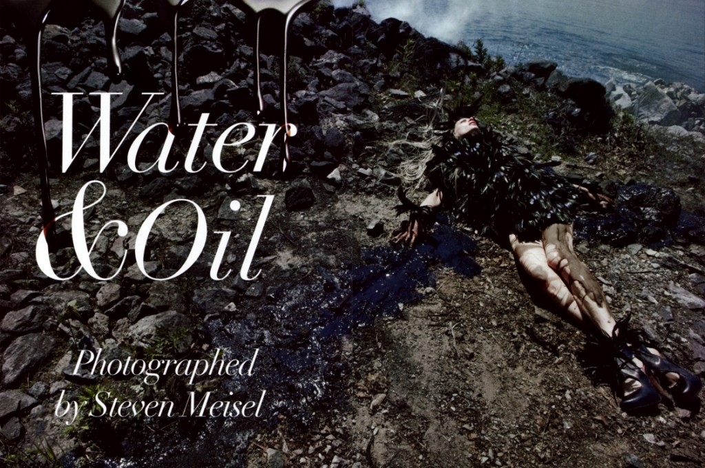 Vogue Itália - ''Water & Oil'' by Steven Meisel (11)