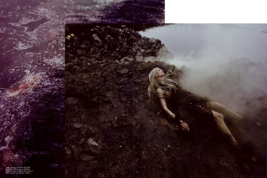 Vogue Itália - ''Water & Oil'' by Steven Meisel (2)