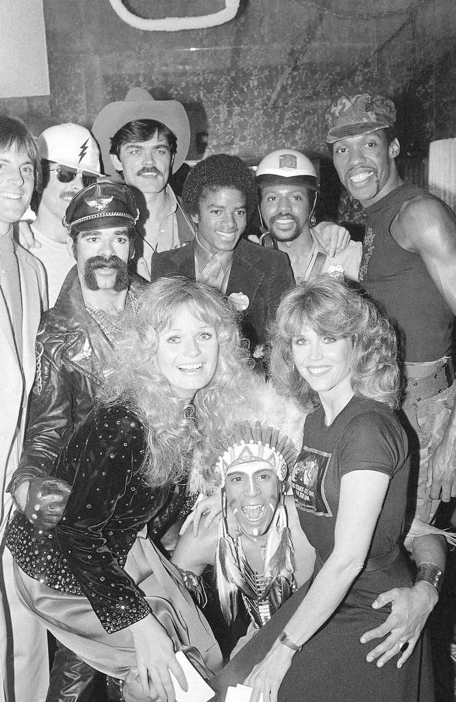 Bruce-Jenner-Michael-Jackson-Valerie-Perrine-Jane-Fonda-and-The-Village-People-at-Studio-54-1980