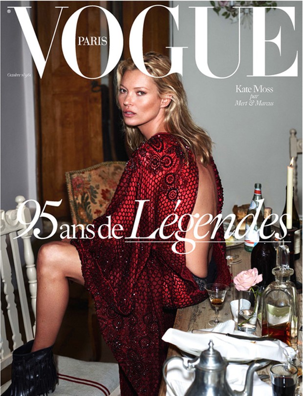 Kate Moss por Mert & Marcus Vogue Paris 2015